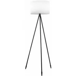 LUMISKY Lampadaire Extérieur Sans Fil TAMBOURY Blanc Polypropylène H150CM - Blanc