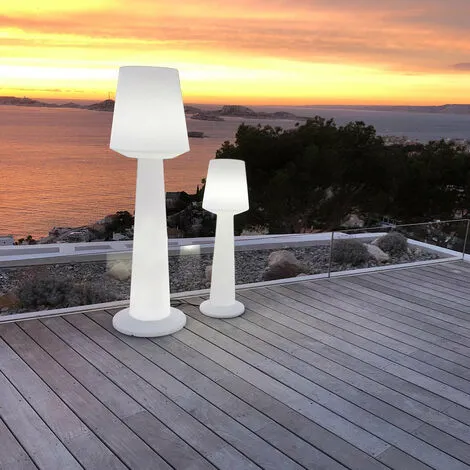 LUMISKY Lampadaire Ext Filaire AUSTRAL W170 Blanc Polyéthylène H170CM - Blanc 3 LUMISKY Lampadaire Ext Filaire AUSTRAL W170 Blanc Polyéthylène H170CM - Blanc – Image 3