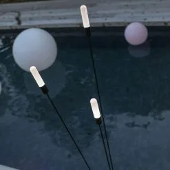 LUMISKY Lampadaire Design Filaire Pour Extérieur Roseaux Lumineux Tige Flexible LED Blanc REEDS H156cm -Lumisky Soldes Magasin 15928334 3