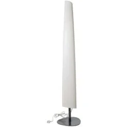 LUMISKY Lampadaire Ext Filaire BAY W160 Blanc Polyéthylène H160CM - Blanc