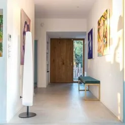 LUMISKY Lampadaire Ext Filaire BAY W160 Blanc Polyéthylène H160CM - Blanc -Lumisky Soldes Magasin 15928343 3