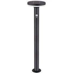 LUMISKY Borne Avec Détecteur De Mouvement THY 45 Noir Acier H45CM - Noir