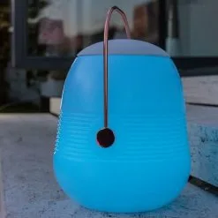 LUMISKY Lampe Enceinte Bluetooth BOB STATION Blanc Cuivre 10W - Blanc -Lumisky Soldes Magasin 15928427 4