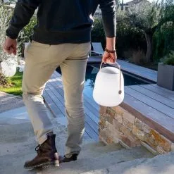 LUMISKY Lampe Enceinte Bluetooth BOB STATION Blanc Cuivre 10W - Blanc -Lumisky Soldes Magasin 15928427 5