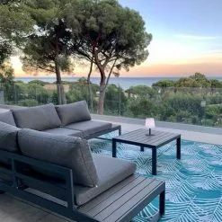 LUMISKY Lampe De Table Solaire STANDY MINI SOLAR RGB Blanc Acier H36cm - Blanc -Lumisky Soldes Magasin 15928471 3