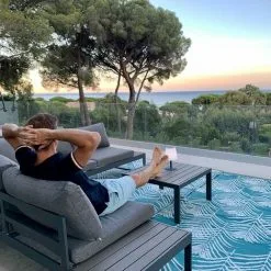 LUMISKY Lampe De Table Solaire STANDY MINI SOLAR RGB Blanc Acier H36cm - Blanc -Lumisky Soldes Magasin 15928471 5