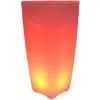 LUMISKY Vase Lumineux Sans Fil LED 303268 Multicolore Polyéthylène H70CM - Multicolore