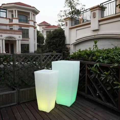 LUMISKY Vase Lumineux Sans Fil LED 303268 Multicolore Polyéthylène H70CM - Multicolore 3 LUMISKY Vase Lumineux Sans Fil LED 303268 Multicolore Polyéthylène H70CM - Multicolore – Image 3