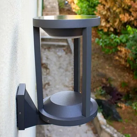 LUMISKY Applique Solaire Détecteur De Mouvement PORTO WALL Noir Acier 250LM D16CM - Noir 3 LUMISKY Applique Solaire Détecteur De Mouvement PORTO WALL Noir Acier 250LM D16CM - Noir – Image 3