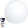 LUMISKY Boule Lumineuse Sans Fil LED BOBBY C20 Multicolore Polyéthylène D20CM - Multicolore
