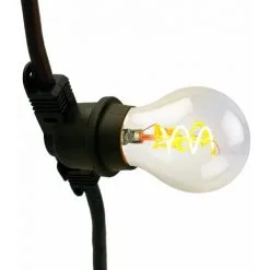 LUMISKY Guirlande Lumineuse PEGGY Noir Plastique 10M - Noir