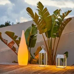 LUMISKY Lampadaire Sans Fil Goutte LED Multicolore Dimmable CLASSY H80cm Avec Télécommande -Lumisky Soldes Magasin 20389616 3