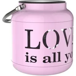 LUMISKY Lanterne Solaire Rose à Jeux D'ombre SWEET