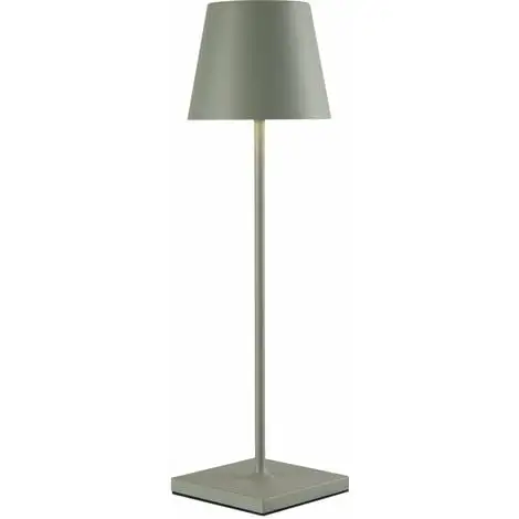 LUMISKY Lampe De Table Sans Fil LED KELLY OLIVE Vert Métal H38CM - Vert 1 LUMISKY Lampe De Table Sans Fil LED KELLY OLIVE Vert Métal H38CM - Vert