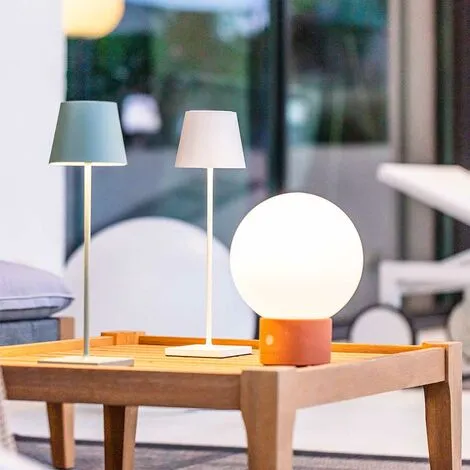 LUMISKY Lampe De Table Sans Fil LED KELLY OLIVE Vert Métal H38CM - Vert 5 LUMISKY Lampe De Table Sans Fil LED KELLY OLIVE Vert Métal H38CM - Vert – Image 5