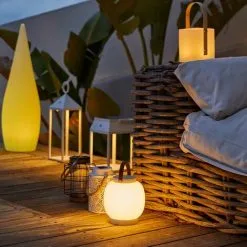 LUMISKY Lanterne Sans Fil Poignée LED Blanc Chaud COLLY H22.8cm -Lumisky Soldes Magasin 30589284 4