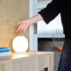 LUMISKY Lanterne Sans Fil Poignée LED Blanc Chaud COLLY H22.8cm -Lumisky Soldes Magasin 30589284 5