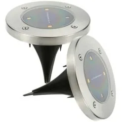 LUMISKY Lot De Spots Lumineux LED Solaires DECKY | 8