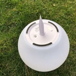 LUMISKY 2 Boules Lumineuses Solaires SOLSTY C30 Blanc Polyéthylène ∅30cm - Blanc -Lumisky Soldes Magasin 31648489 4