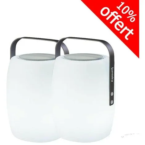 LUMISKY Lot De 2 Baladeuses Musicales Multicolores LUCY PLAY 1 LUMISKY Lot De 2 Baladeuses Musicales Multicolores LUCY PLAY