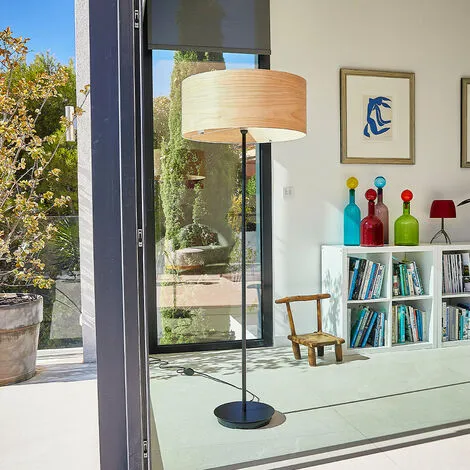 LUMISKY Abat-jour Intérieur MARGARIDA Bois Clair Bois Naturel D60CM - Bois Clair 4 LUMISKY Abat-jour Intérieur MARGARIDA Bois Clair Bois Naturel D60CM - Bois Clair – Image 4