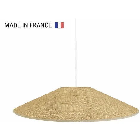 LUMISKY Abat-jour Intérieur HELENA Beige Fibre Naturelle D60CM - Beige 1 LUMISKY Abat-jour Intérieur HELENA Beige Fibre Naturelle D60CM - Beige