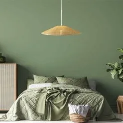 LUMISKY Abat-jour Intérieur HELENA Beige Fibre Naturelle D60CM - Beige 8 LUMISKY Abat-jour Intérieur HELENA Beige Fibre Naturelle D60CM - Beige -Lumisky Soldes Magasin 38470342 4