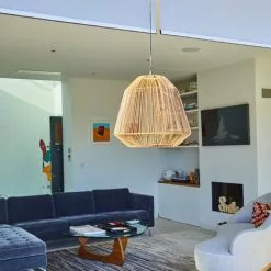 LUMISKY Suspension Solaire Bohème MAYA Marron Polyrotin H39cm - Marron -Lumisky Soldes Magasin 40296056 3