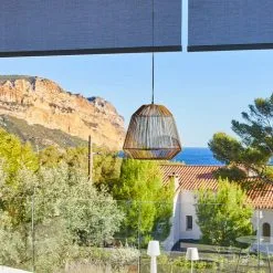 LUMISKY Suspension Solaire Bohème MAYA Marron Polyrotin H39cm - Marron -Lumisky Soldes Magasin 40296056 5