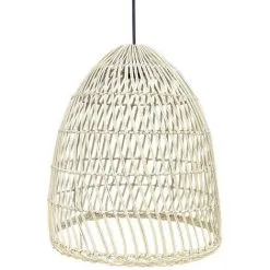 LUMISKY Abat Jour Intérieur/extérieur PAULO INDOOR Beige Rotin D40cm - Beige