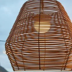 LUMISKY Suspension Extérieur Sans Fil KO TAO Bois Clair Polyrotin D38CM - Bois Clair 9 LUMISKY Suspension Extérieur Sans Fil KO TAO Bois Clair Polyrotin D38CM - Bois Clair -Lumisky Soldes Magasin 43380193 5