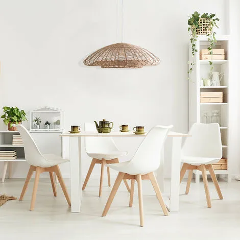 LUMISKY Suspension Intérieur ALBA NATURAL Beige Fibre Naturelle D80CM - Beige 2 LUMISKY Suspension Intérieur ALBA NATURAL Beige Fibre Naturelle D80CM - Beige – Image 2