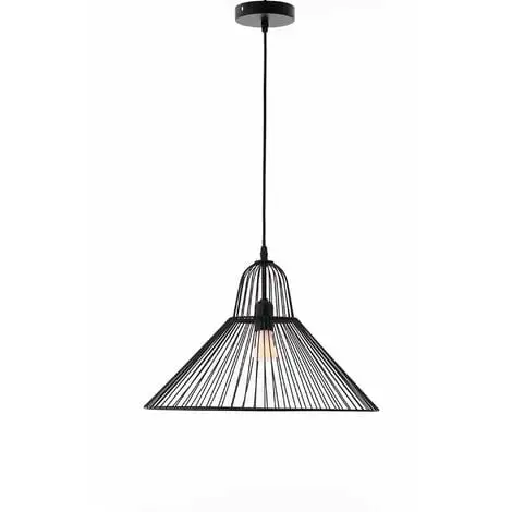 LUMISKY Suspension Intérieur ELVIRA D47 BLACK Noir Métal D47CM - Noir 1 LUMISKY Suspension Intérieur ELVIRA D47 BLACK Noir Métal D47CM - Noir