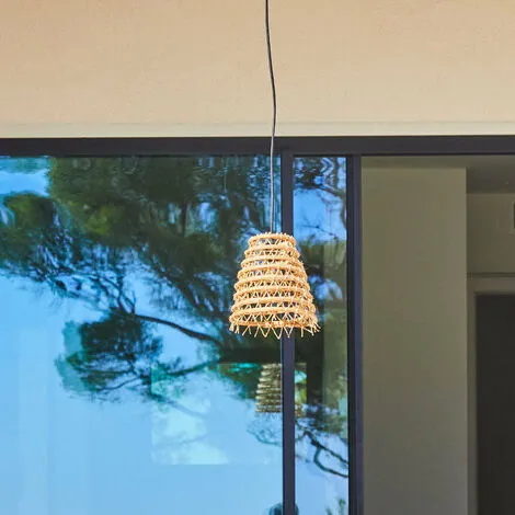 LUMISKY Abat Jour ZAKARI En Fibre De Palmier Dattier Naturelle Bohème Pour Monture électrique E27 H30 Cm 5 LUMISKY Abat Jour ZAKARI En Fibre De Palmier Dattier Naturelle Bohème Pour Monture électrique E27 H30 Cm – Image 5