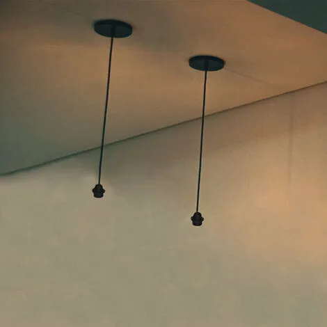 LUMISKY Suspension Intérieur BATTISTA BLACK Noir Métal L150CM - Noir 2 LUMISKY Suspension Intérieur BATTISTA BLACK Noir Métal L150CM - Noir – Image 2