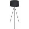 LUMISKY Lampadaire Salon ELLIA BLACK Noir Métal H140CM - Noir