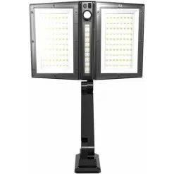 LUMISKY Spot Solaire 2 Têtes Noir éclairage Puissant LED Blanc CLIPPER BLACK 37cm Avec Détecteur De Mouvement Orientable 7 LUMISKY Spot Solaire 2 Têtes Noir éclairage Puissant LED Blanc CLIPPER BLACK 37cm Avec Détecteur De Mouvement Orientable -Lumisky Soldes Magasin 52888411 4