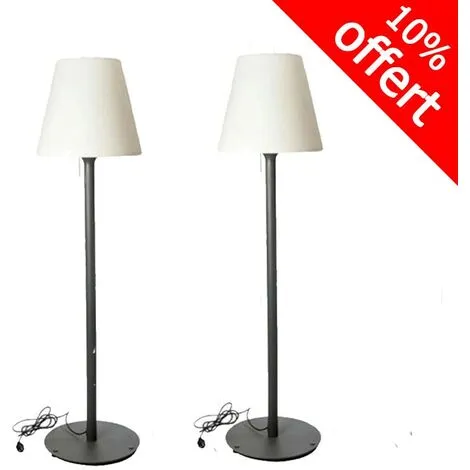 LUMISKY Lot De 2 Lampadaires Design STANDY W 150cm 1 LUMISKY Lot De 2 Lampadaires Design STANDY W 150cm