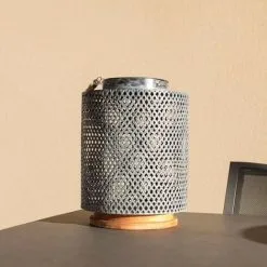 LUMISKY Lot De 2 Lanternes Lumineuses Solaires En Métal BALI 6 LUMISKY Lot De 2 Lanternes Lumineuses Solaires En Métal BALI -Lumisky Soldes Magasin 57209918 3