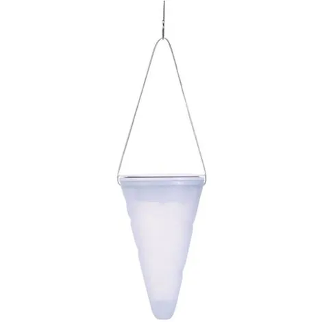 LUMISKY Lot De 2 Lanternes Lumineuses LED Solaires HANG CREAMY W34 2 LUMISKY Lot De 2 Lanternes Lumineuses LED Solaires HANG CREAMY W34 – Image 2