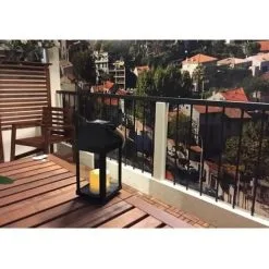 LUMISKY Lanterne Solaire LED - Ø13,5x30,2cm - Blanc Chaud -Lumisky Soldes Magasin 60107780 4